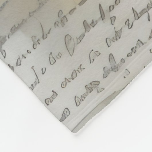 ArtLady 18 Charmant en bedroefd Fleece Deken (Hoek)