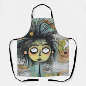 ArtLady 18 Charmant en bedroefd Schort (Voorkant)