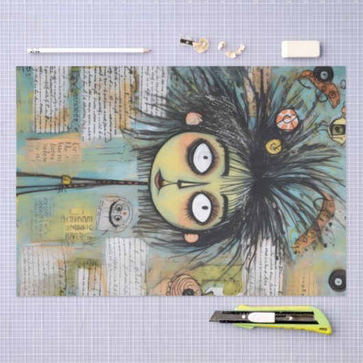 ArtLady 18 Charmant en bedroefd Tissuepapier (Craft)