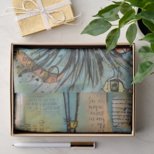 ArtLady 18 Charmant en bedroefd Tissuepapier (Geschenk)