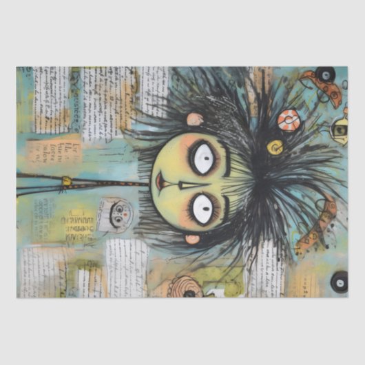 ArtLady 18 Charmant en bedroefd Tissuepapier (Voorkant)