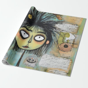 ArtLady 18 Charmant en in de war Cadeaupapier