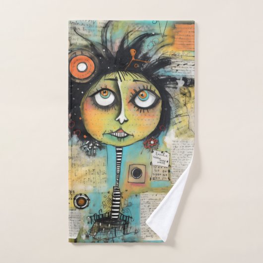 ArtLady 19 Charmant en bedroefd Bad Handdoek (Handdoek)