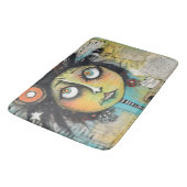 ArtLady 19 Charmant en bedroefd Badmat (Gekanteld)