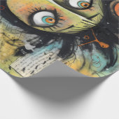 ArtLady 19 Charmant en bedroefd Cadeaupapier (Hoek)