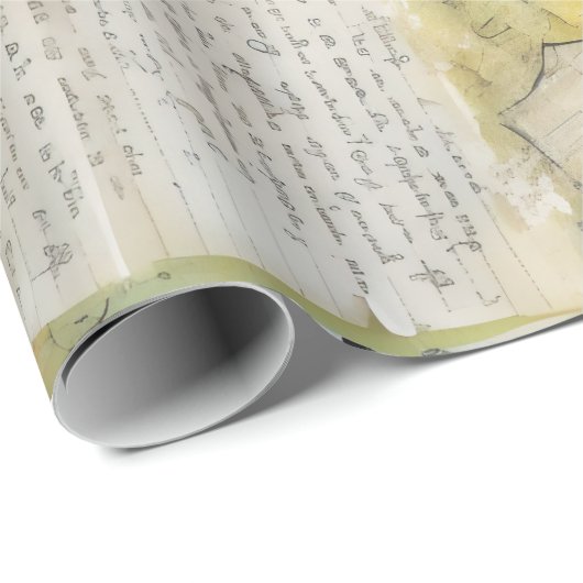 ArtLady 19 Charmant en bedroefd Cadeaupapier (Rol Hoek)