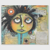 ArtLady 19 Charmant en bedroefd Cadeaupapier (Vlak)