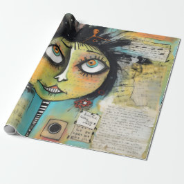 ArtLady 19 Charmant en bedroefd Cadeaupapier