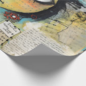 ArtLady 19 Charmant en bedroefd Cadeaupapier (Hoek)