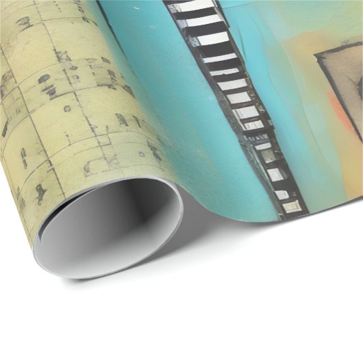 ArtLady 19 Charmant en bedroefd Cadeaupapier (Rol Hoek)