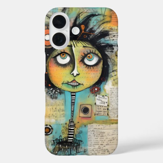 ArtLady 19 Charmant en bedroefd Case-Mate iPhone Case (Achterkant)