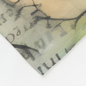 ArtLady 19 Charmant en bedroefd Fleece Deken (Hoek)