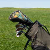 ArtLady 19 Charmant en bedroefd Golfheadcover (Insitu)