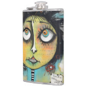 ArtLady 19 Charmant en bedroefd Heupfles (Links)