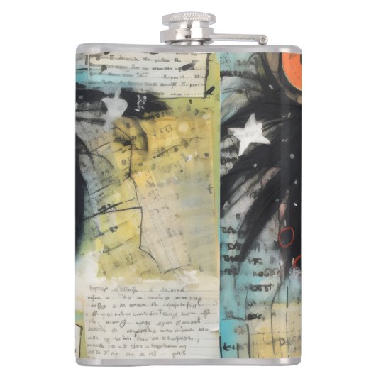 ArtLady 19 Charmant en bedroefd Heupfles (Achterkant)