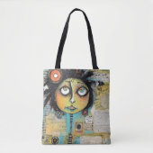 ArtLady 19 Charmant en bedroefd Tote Bag (Voorkant)