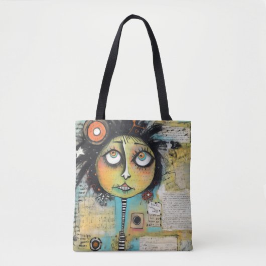 ArtLady 19 Charmant en bedroefd Tote Bag (Voorkant)