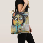 ArtLady 19 Charmant en bedroefd Tote Bag (Dichtbij)