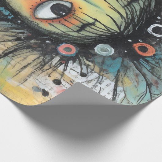 ArtLady 1 Charmant en verontrust Cadeaupapier (Hoek)