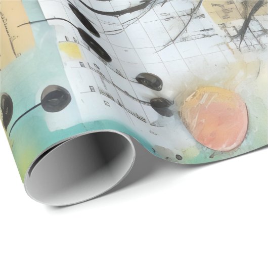 ArtLady 1 Charmant en verontrust Cadeaupapier (Rol Hoek)