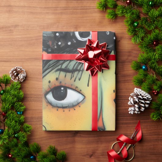 ArtLady 1 Charmant en verontrust Cadeaupapier (Feestdagen Geschenken)