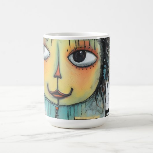 ArtLady 1 Charmant en verontrust Koffiemok (Center)