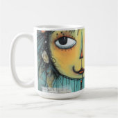 ArtLady 1 Charmant en verontrust Koffiemok (Links)