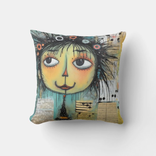 ArtLady 1 Charmant en verontrust Kussen (Voorkant)