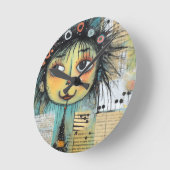 ArtLady 1 Charmant en verontrust Ronde Klok (Hoek)