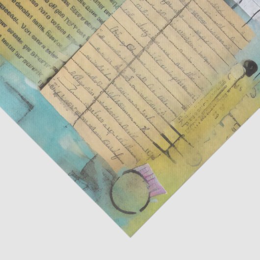 ArtLady 1 Charmant en verontrust Tissuepapier (Detail)