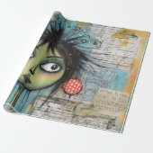 ArtLady 20 Charmant en verontrust Cadeaupapier (Uitgerold)