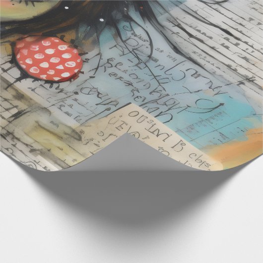 ArtLady 20 Charmant en verontrust Cadeaupapier (Hoek)