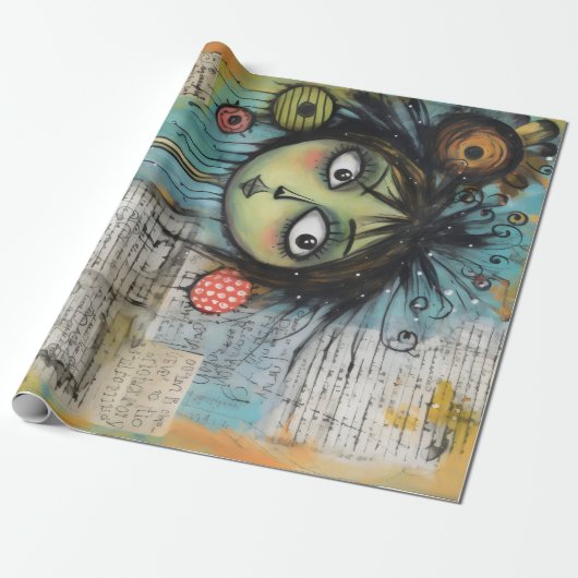 ArtLady 20 Charmant en verontrust Cadeaupapier (Uitgerold)