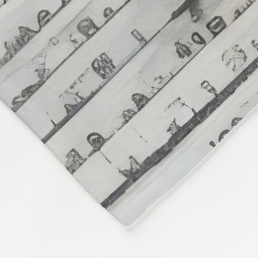 ArtLady 20 Charmant en verontrust Fleece Deken (Hoek)