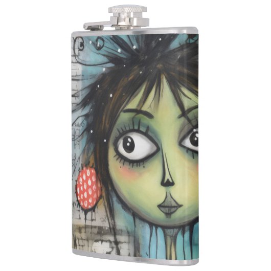 ArtLady 20 Charmant en verontrust Heupfles (Links)