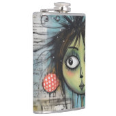 ArtLady 20 Charmant en verontrust Heupfles (Rechts)