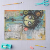 ArtLady 20 Charmant en verontrust Tissuepapier (Craft)