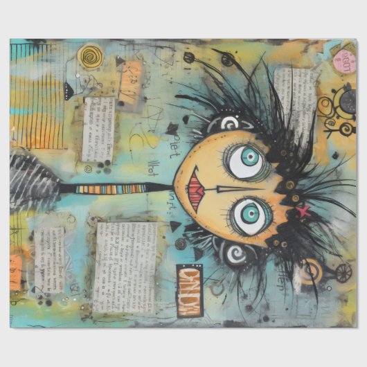 ArtLady 21 Charmant en verontrust Cadeaupapier (Vlak)