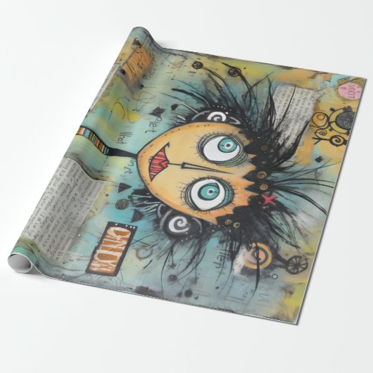 ArtLady 21 Charmant en verontrust Cadeaupapier (Uitgerold)