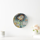 ArtLady 21 Charmant en verontrust Ronde Klok (Huis)