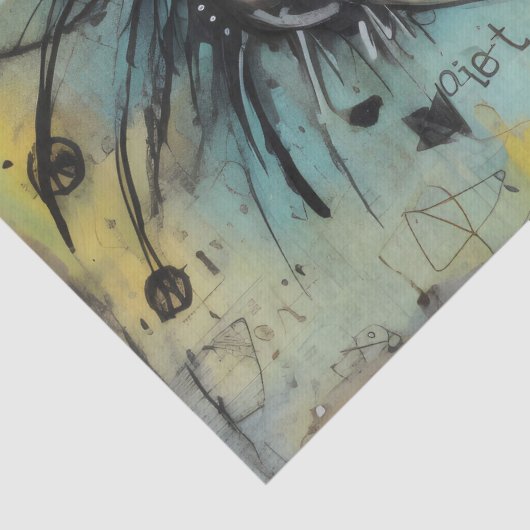 ArtLady 21 Charmant en verontrust Tissuepapier (Detail)