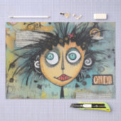 ArtLady 21 Charmant en verontrust Tissuepapier (Craft)