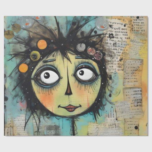 ArtLady 22 Charmant en verontrust Cadeaupapier (Vlak)