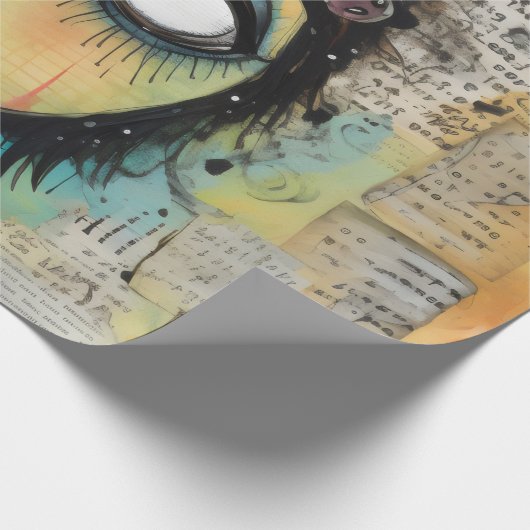 ArtLady 22 Charmant en verontrust Cadeaupapier (Hoek)