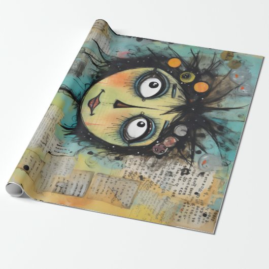 ArtLady 22 Charmant en verontrust Cadeaupapier (Uitgerold)