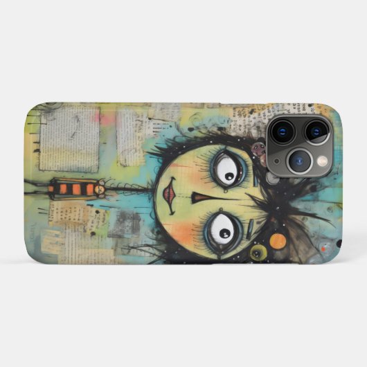 ArtLady 22 Charmant en verontrust Case-Mate iPhone Case (Achterkant (horizontaal))