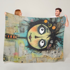 ArtLady 22 Charmant en verontrust Fleece Deken