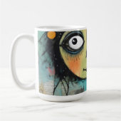 ArtLady 22 Charmant en verontrust Koffiemok (Links)