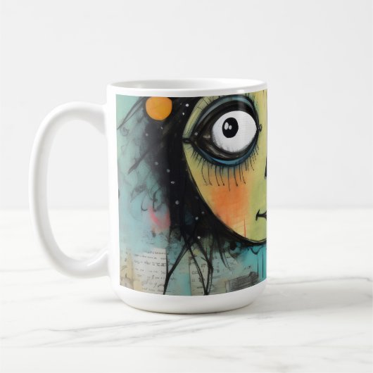 ArtLady 22 Charmant en verontrust Koffiemok (Links)