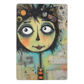 ArtLady 22 Charmant en verontrust Mini Klembord (Achterkant)